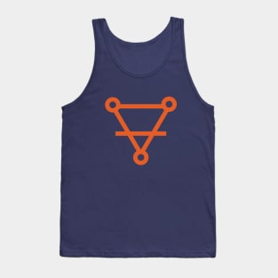 Alchemists symbol for clay - Orange Tank Top